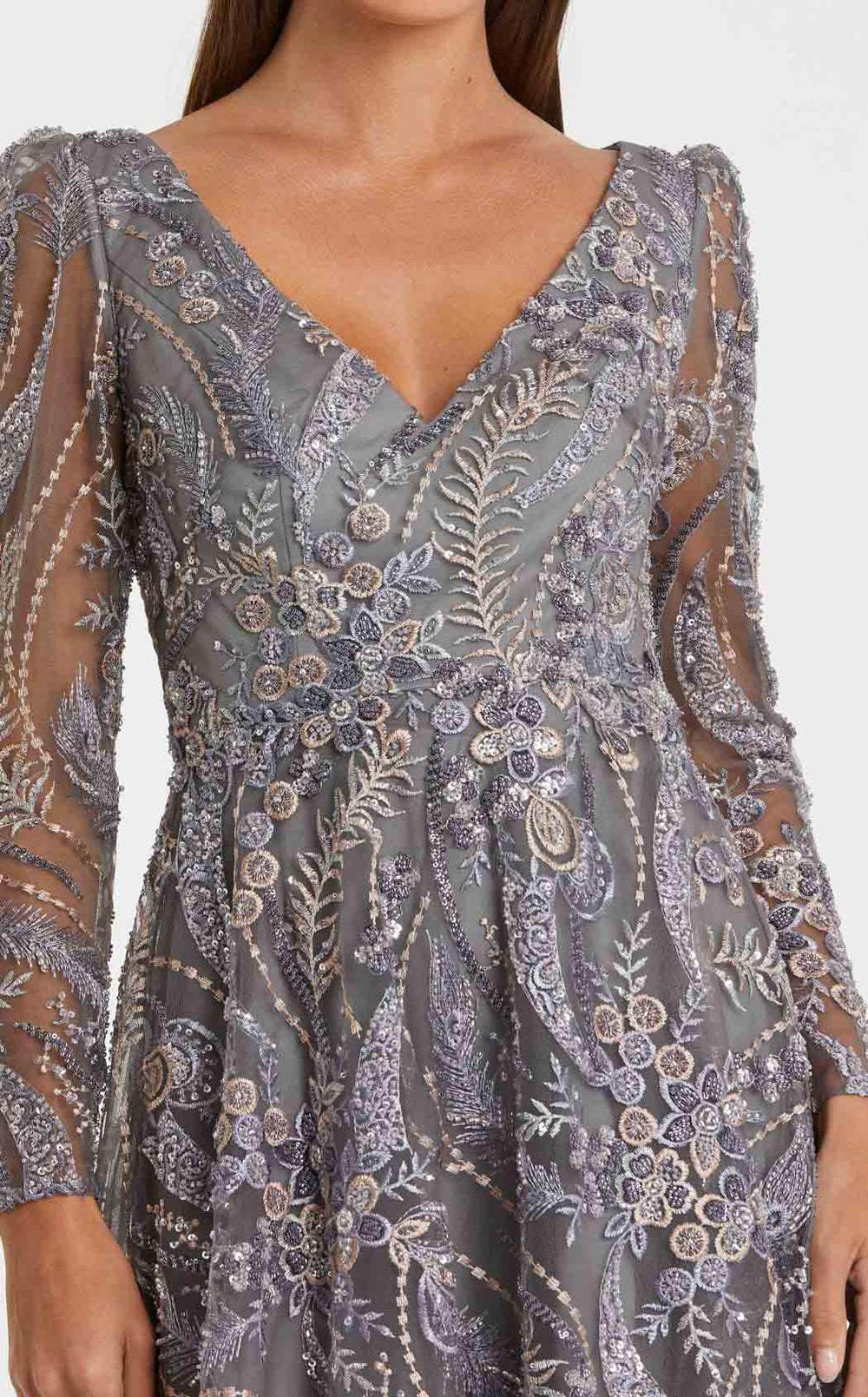 Mac Duggal 68913 Charcoal