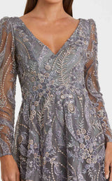 Mac Duggal 68913 Charcoal
