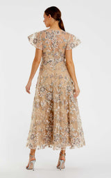 Mac Duggal 68920 Nude