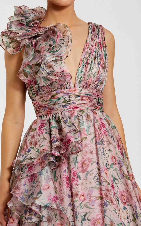 Mac Duggal 68947 Pink Multi