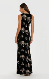 Mac Duggal 68959 Black Multi