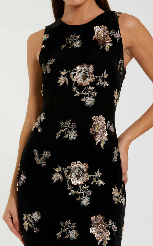 Mac Duggal 68959 Black Multi