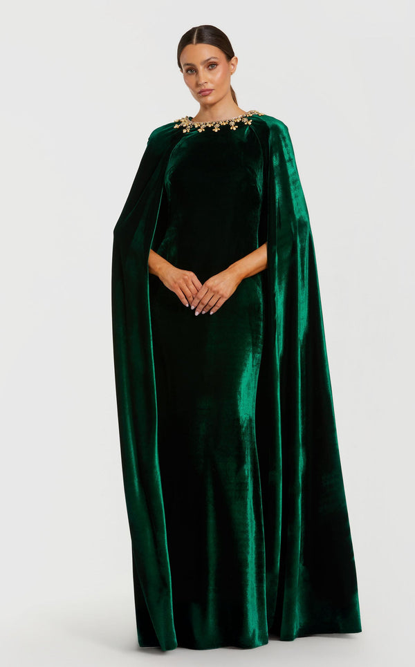 Mac Duggal 68977 Deep Green