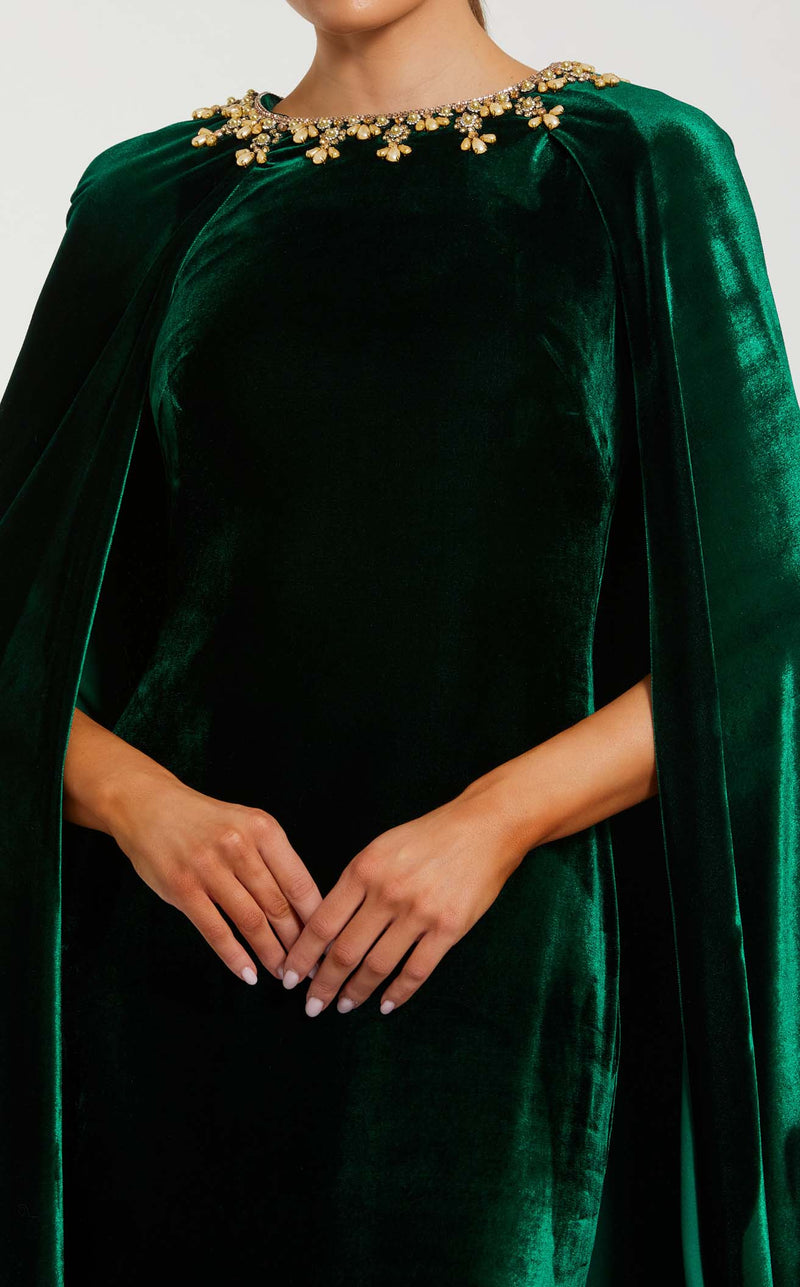 Mac Duggal 68977 Deep Green