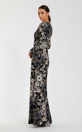 Mac Duggal 68978 Black Multi