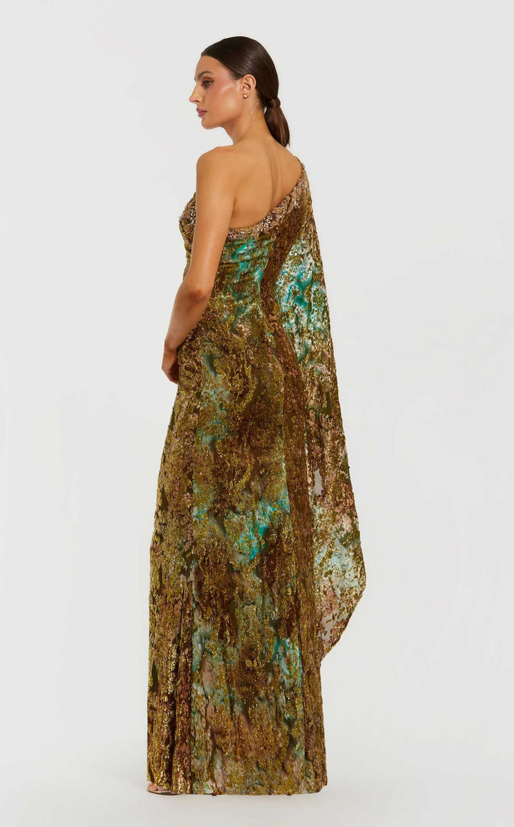 Mac Duggal 68981 Gold Multi