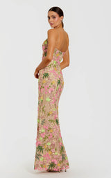 Mac Duggal 69010 Nude Multi