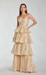Mac Duggal 69044 Nude Multi
