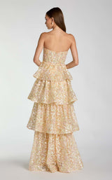 Mac Duggal 69044 Nude Multi