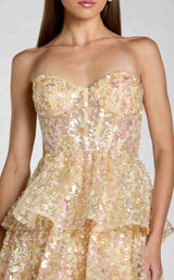 Mac Duggal 69044 Nude Multi