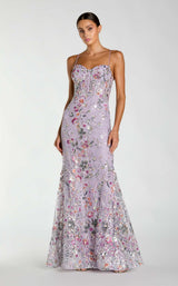 Mac Duggal 69049 Lilac Multi