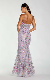 Mac Duggal 69049 Lilac Multi