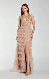 Mac Duggal 69062 Nude