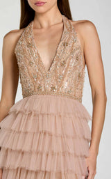Mac Duggal 69062 Nude