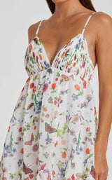 Mac Duggal 70197 White Multi