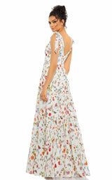 Mac Duggal 70198 White Multi