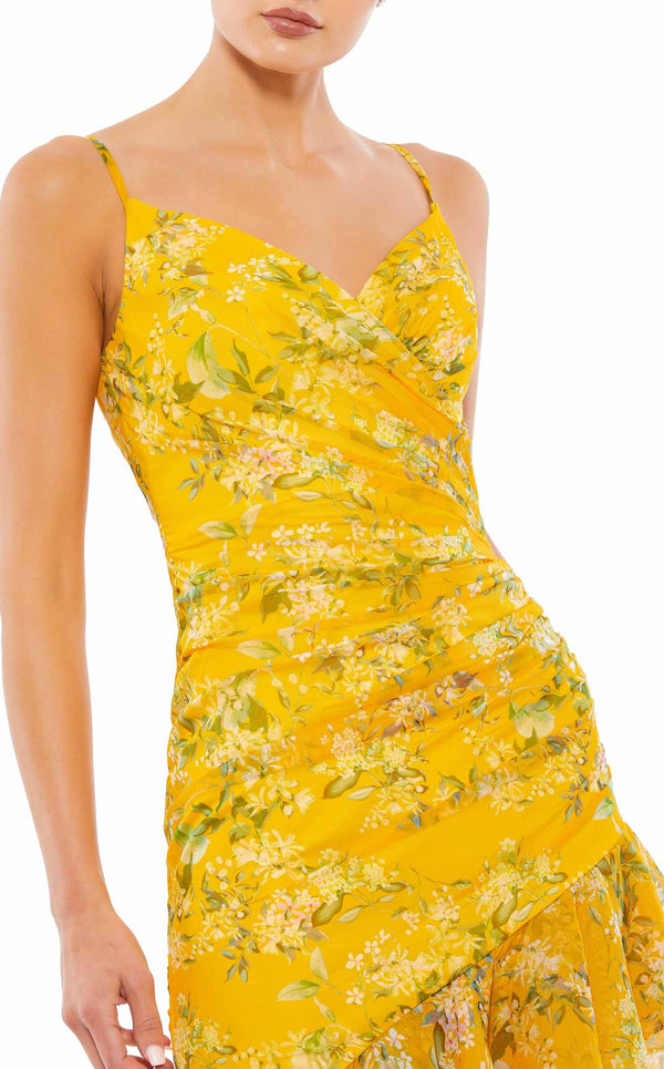 Mac Duggal 70202 Yellow Multi