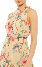 Mac Duggal 70203 Nude Multi