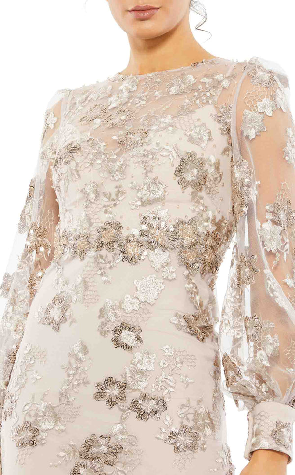 Mac Duggal 70237 Mocha