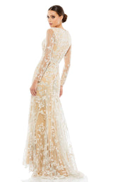 Mac Duggal 70239 Ivory/Nude