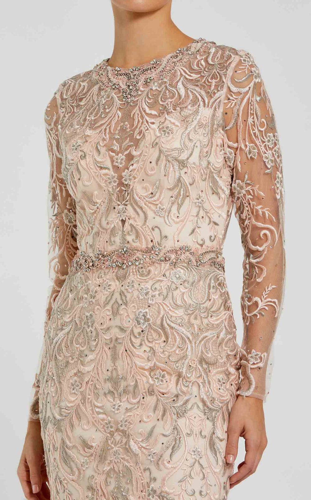 Mac Duggal 79267 Blush