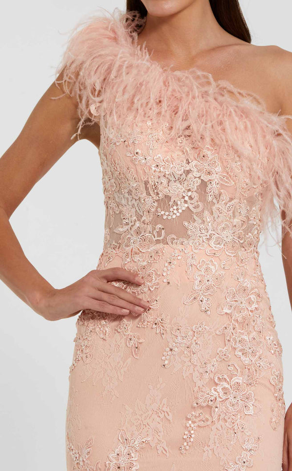 Mac Duggal 79451 Peach