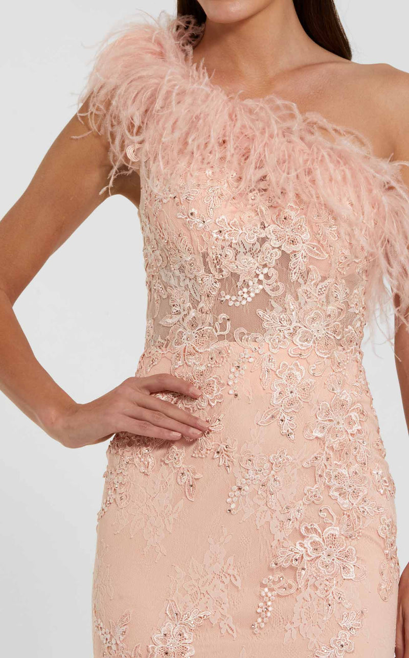 Mac Duggal 79451 Peach