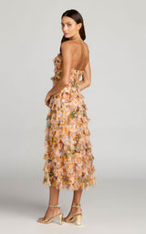 Mac Duggal 8137 Gold-Multi