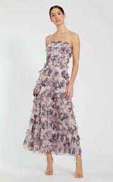 Mac Duggal 8137 Purple-Multi