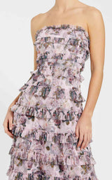 Mac Duggal 8137 Purple-Multi