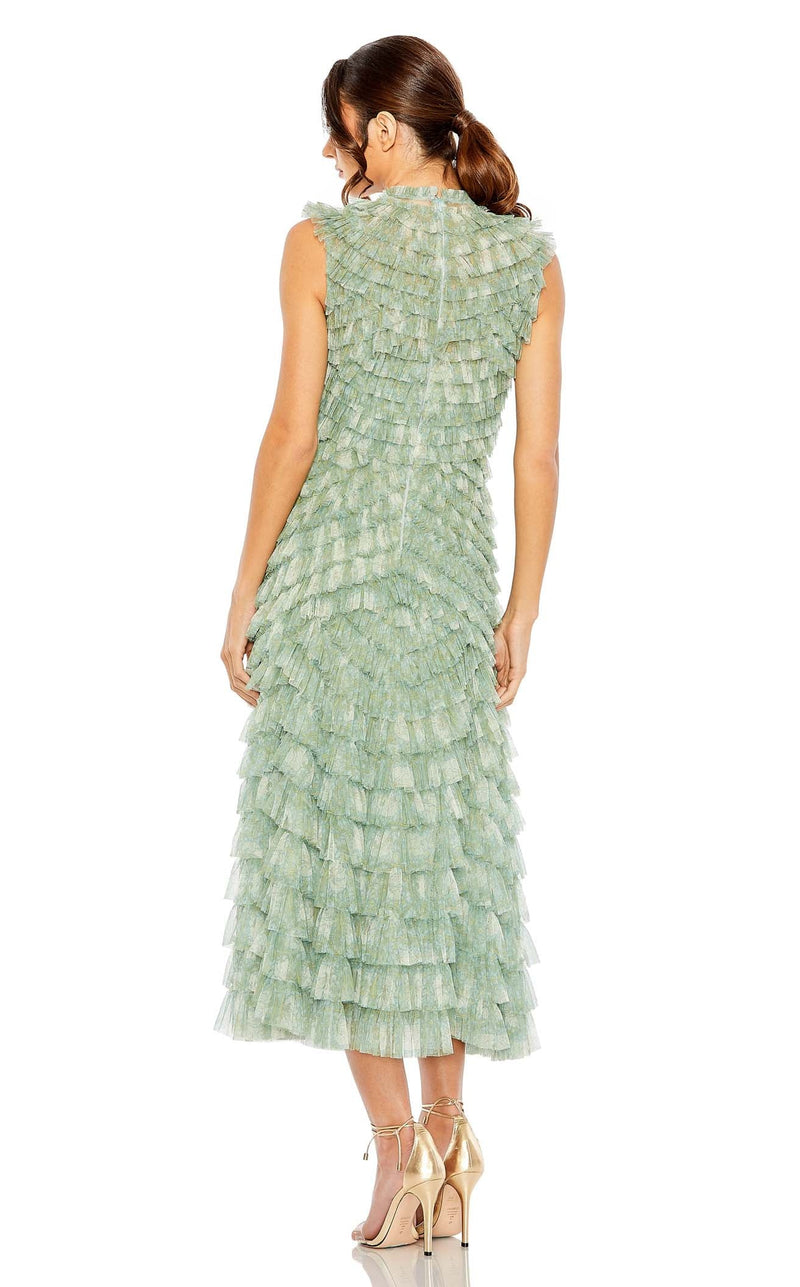 Mac Duggal 8225 Green Multi