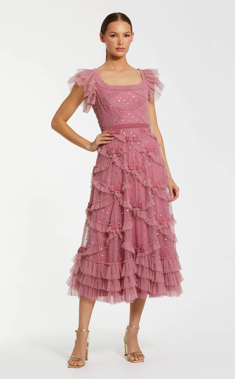Mac Duggal 8272 Antique Rose