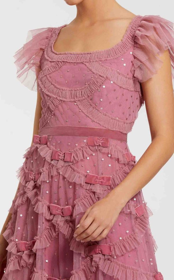 Mac Duggal 8272 Antique Rose