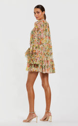 Mac Duggal 8300 Ivory Multi