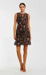 Mac Duggal 8307 Black-Multi