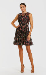 Mac Duggal 8307 Black-Multi