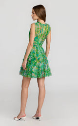 Mac Duggal 8307 Green-Multi