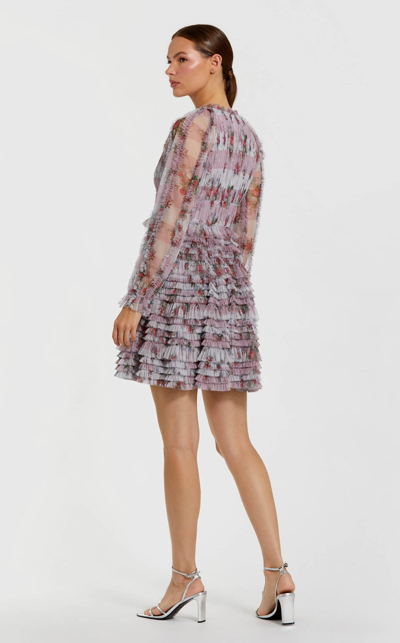 Mac Duggal 8328 Purple Multi