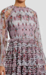 Mac Duggal 8328 Purple Multi