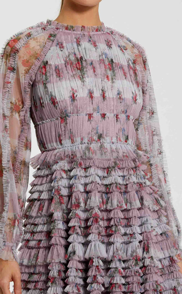 Mac Duggal 8328 Purple Multi