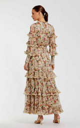 Mac Duggal 8334 Yellow Multi