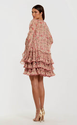 Mac Duggal 8336 Pink-Multi
