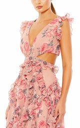 Mac Duggal 9152 Rose Multi