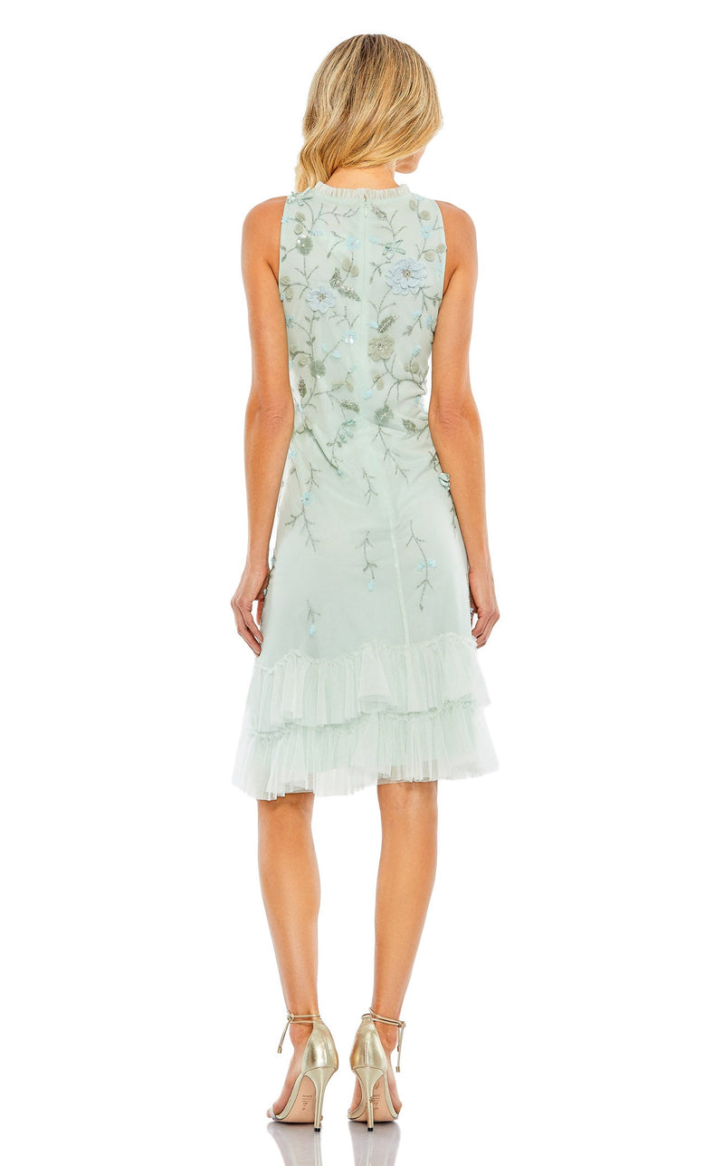 Mac Duggal 9188 Seafoam
