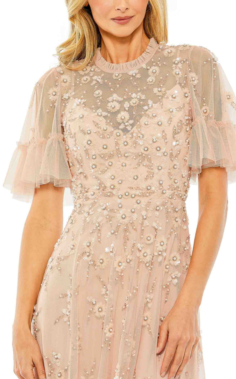 Mac Duggal 9199 Blush