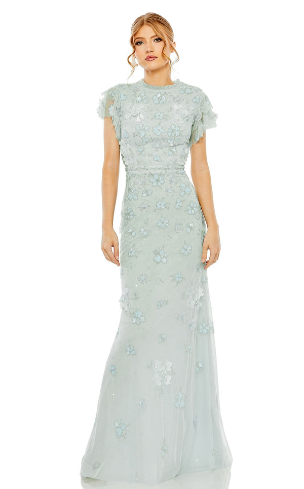 Mac Duggal 9206 Periwinkle