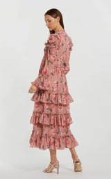 Mac Duggal 9306 Rose Multi