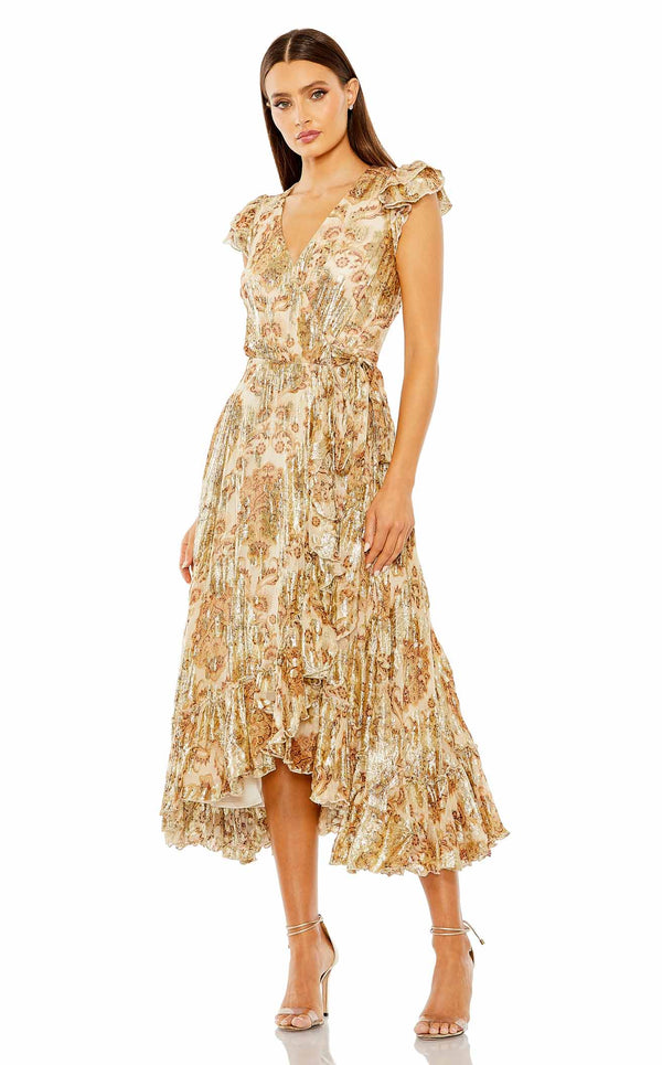 Mac Duggal 9319 Cream-Multi