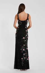 Mac Duggal 9340 Black Multi