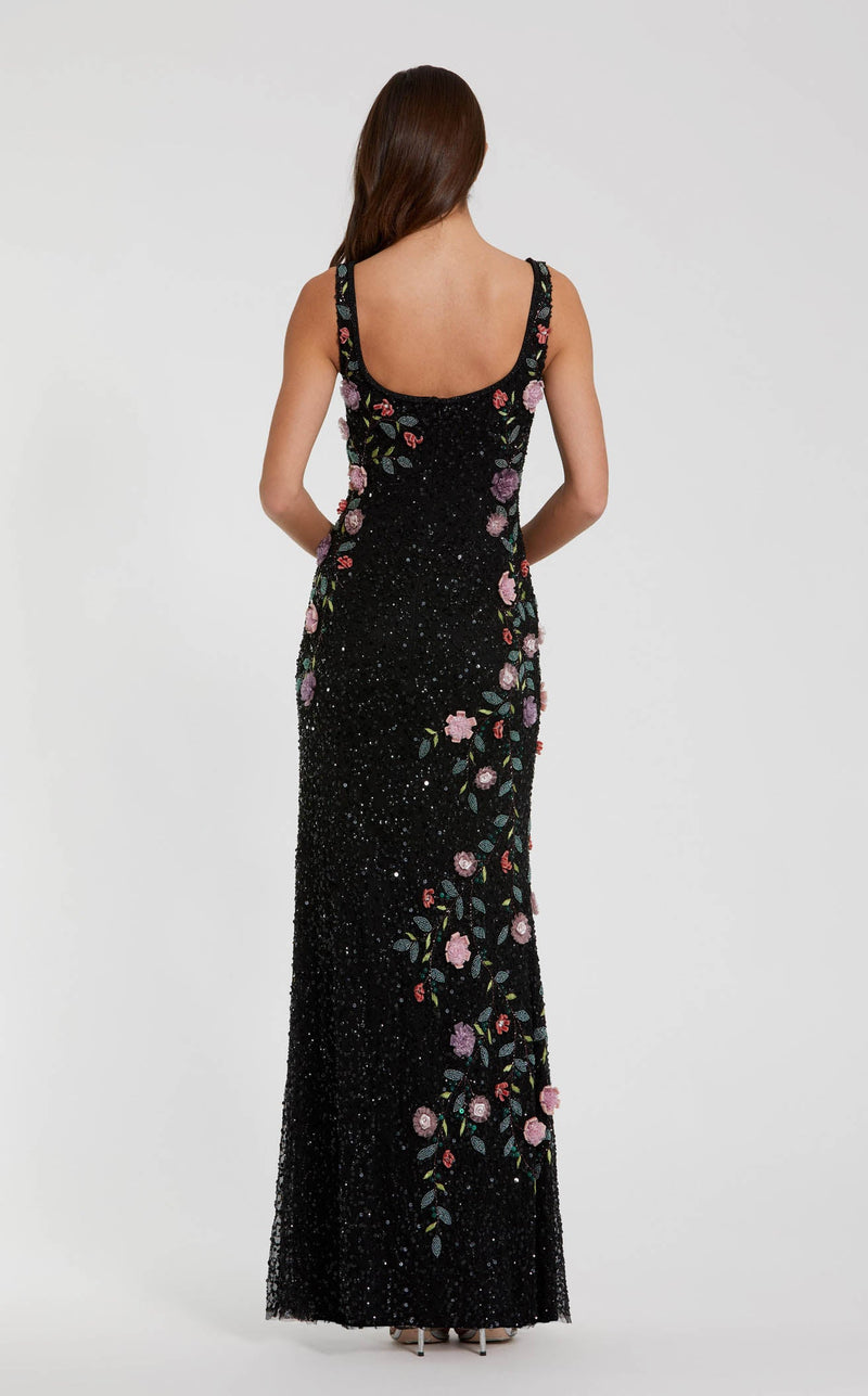 Mac Duggal 9340 Black Multi